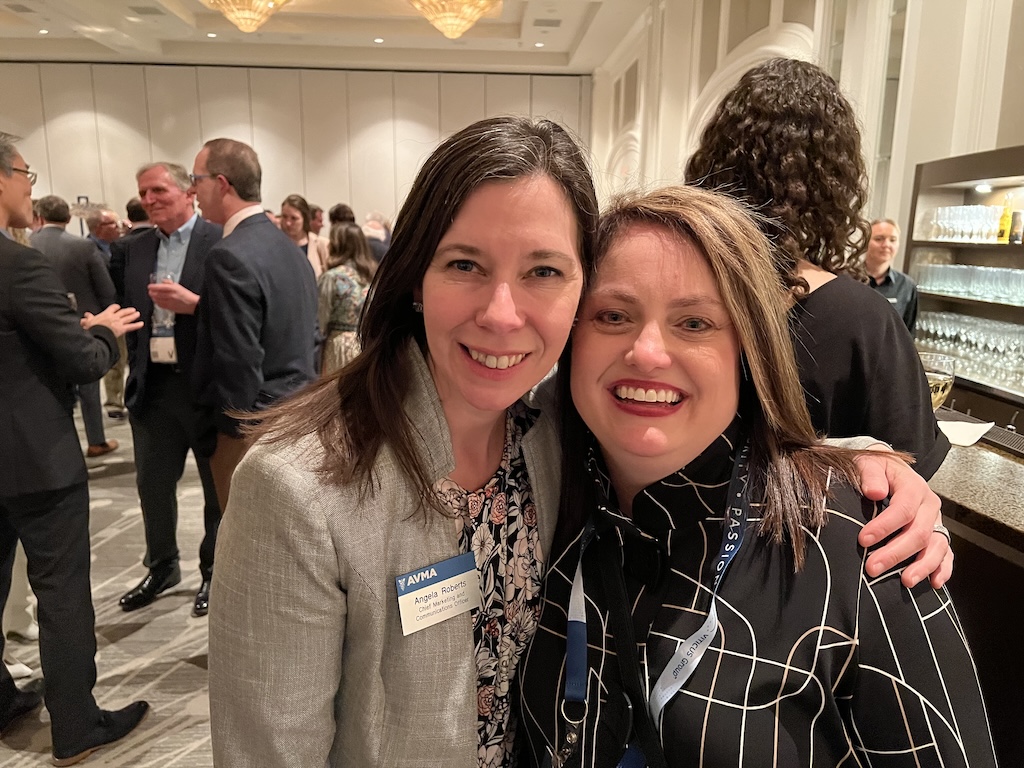 Stacy And Angela Roberts (Stacy Placed Angela At The AVMA)