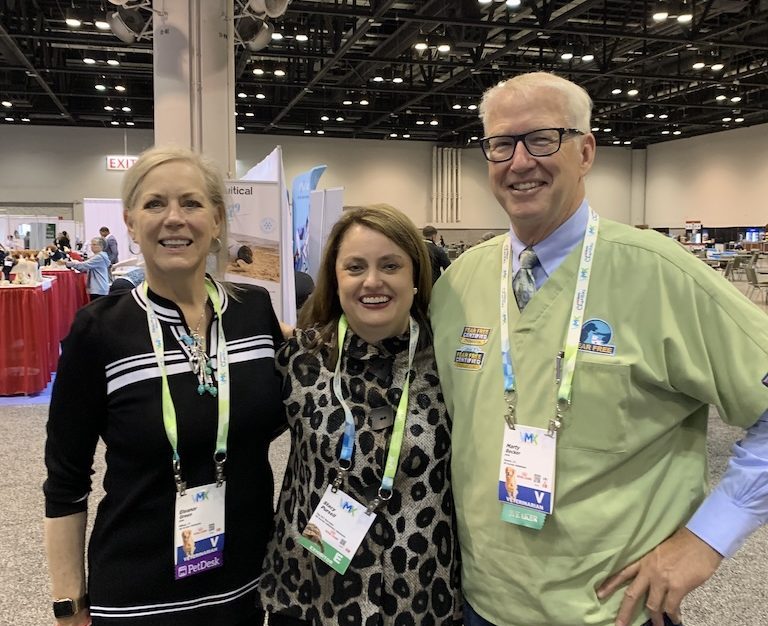 Stacy With Dr. Marty Becker And Dr. Eleanor Green
